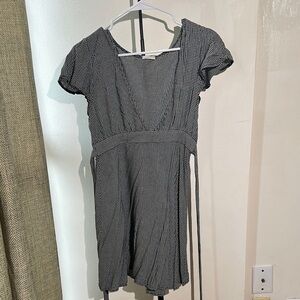 Black and White Checkered Dress